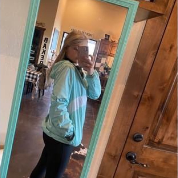 Turquoise PINK rain defender jacket - Picture 2 of 4